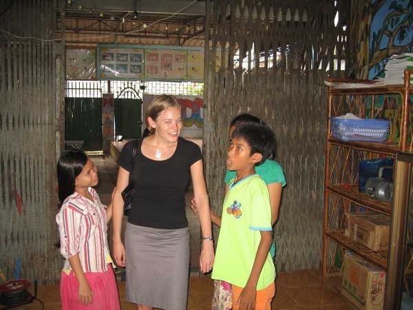 Visiting an orphanage for World Endeavors, these children had a very nice playground, library, and computer lab