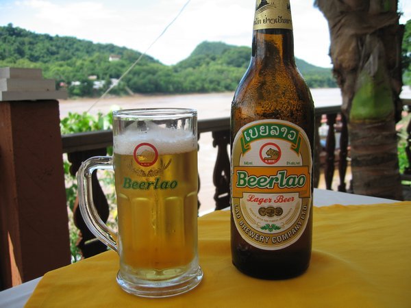 42 Beer Lao, one of the best cheap beers in Asia