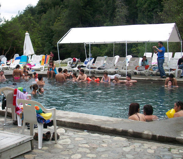 Pool at Termas Huife
