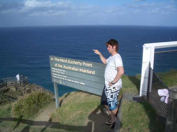 The most eastern point