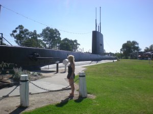 We found this submarine totally out of nowhere...