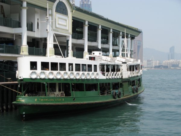 Star Ferry that go between Kowoon and Hong Kong and cost EUR 0.17