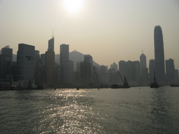 Hong Kong skyline during daylight