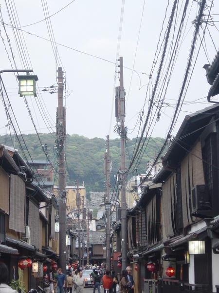 rue de la vielle ville de Kyoto