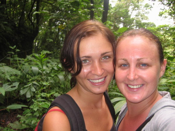 with Becky in Monteverde