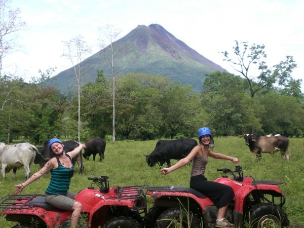 ATV'ing with Becky