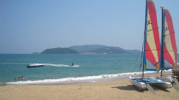 Beautiful beaches in Nha Trang