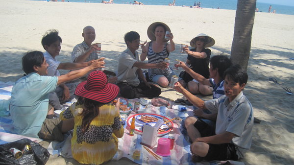 Beach BBQ with the locals in Hoi An