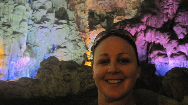Inside the caves 