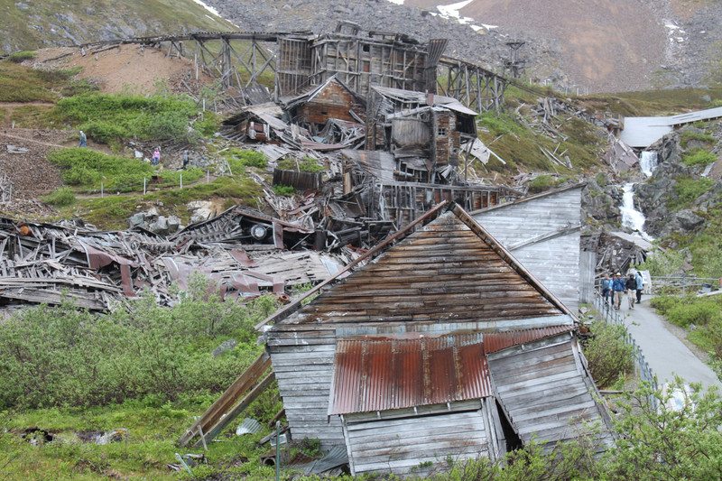 Remnants of the Independence Mine