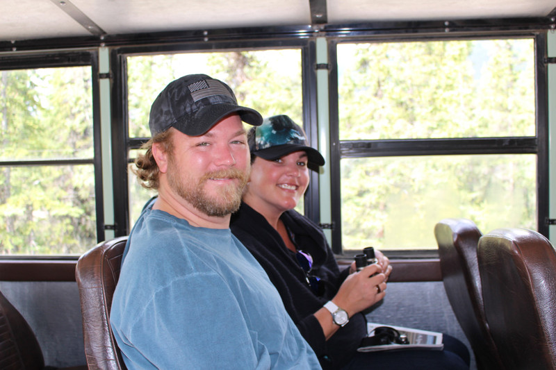 Lunch, Water, Map, Camera, Binoculars and Smile, ready to visit Denali