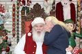 Grandma tells Santa all about her Grandchildren