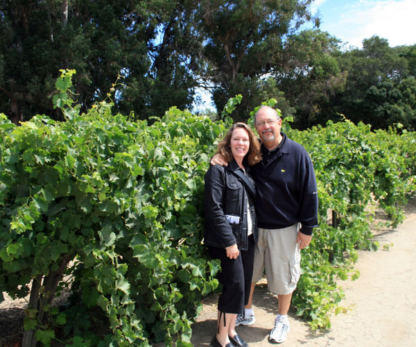Pamela and Dad Winery