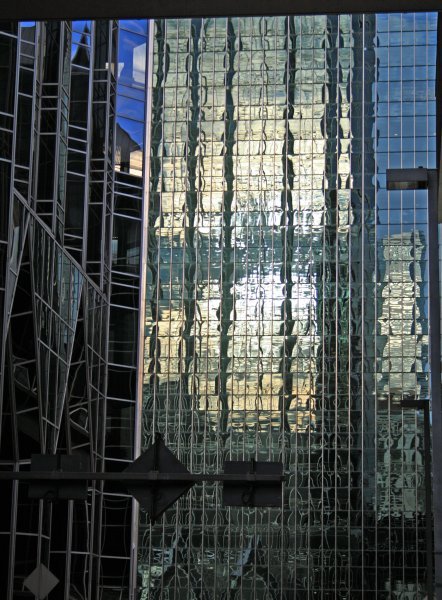 building reflection