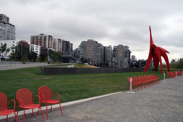 Park and city