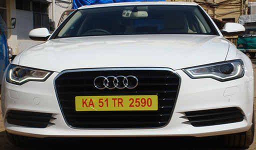Wedding car Audi a6 hire in bangalore