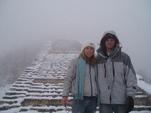 Liz and Adam on the Great Wall