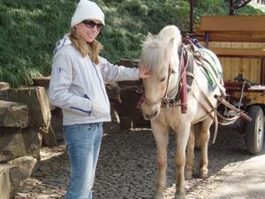 Liz with horse