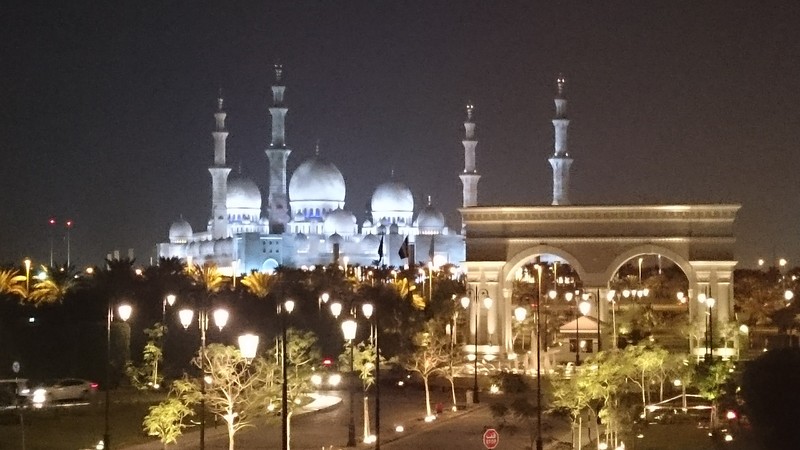 View of Grand Mosque from hotel