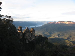 Three Sisters rock formation