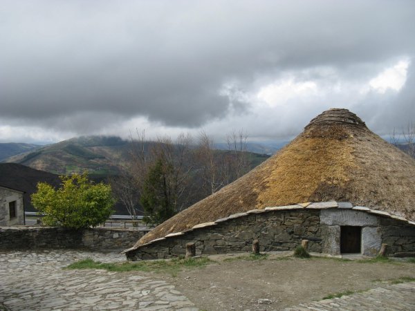 Thatched roof dwellings