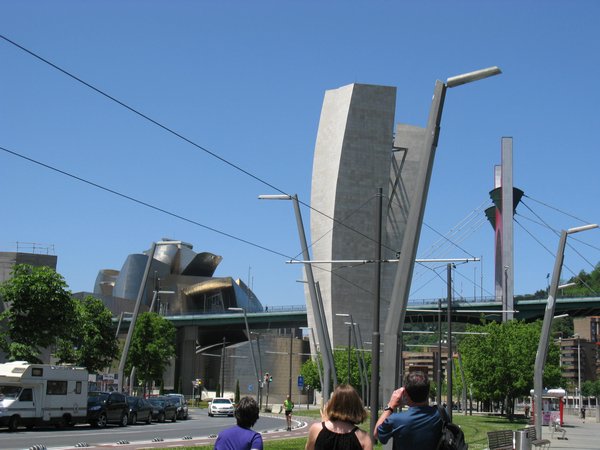 road gateway at Guggenheim