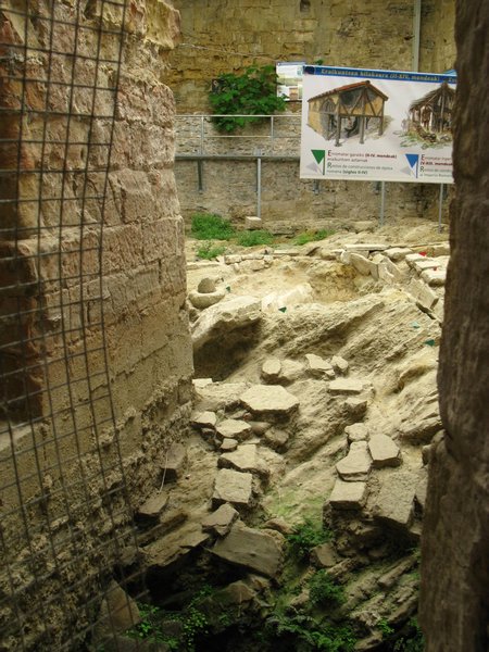 roman ruins in Getaria