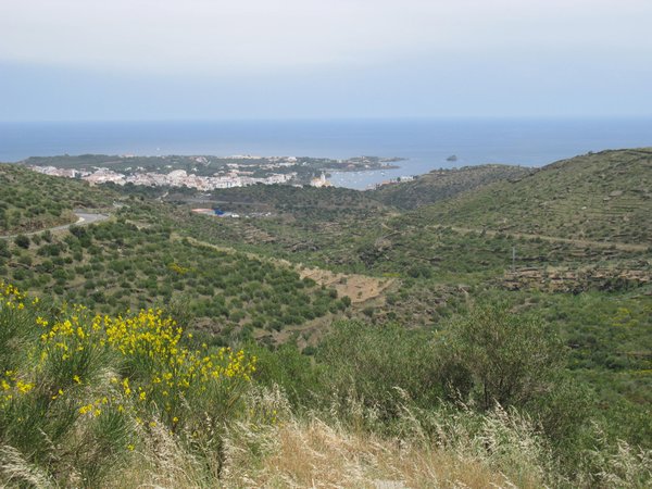 Barren landscape overlooking Cadaques