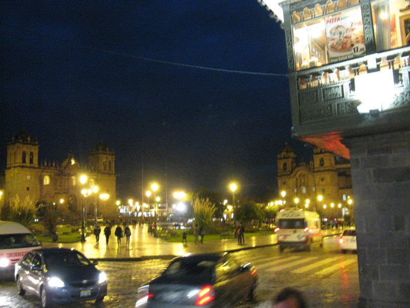 Cusco historic town square