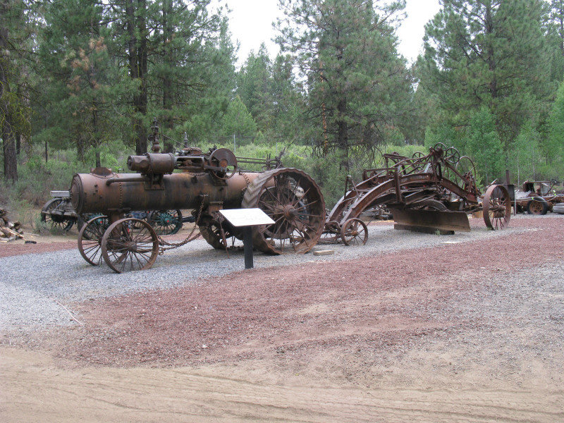 Collier Memorial Old Logging Equipment