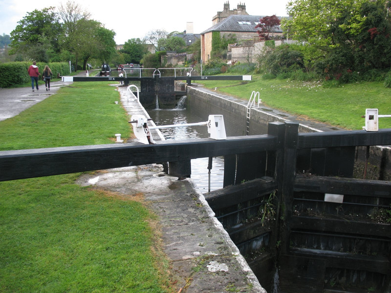 One of many canal locks