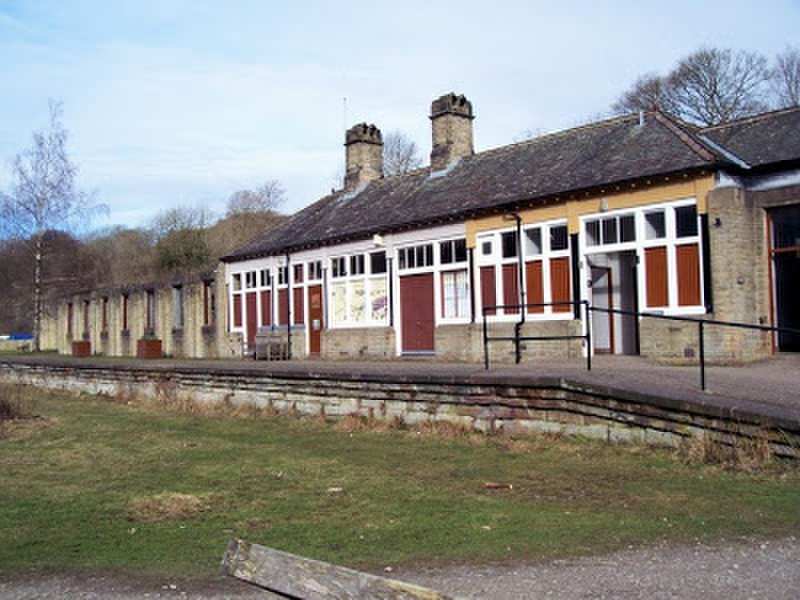 Old railstation