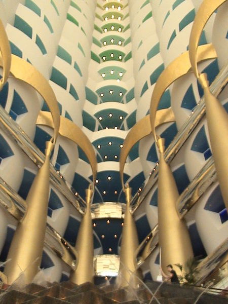 The burj foyer
