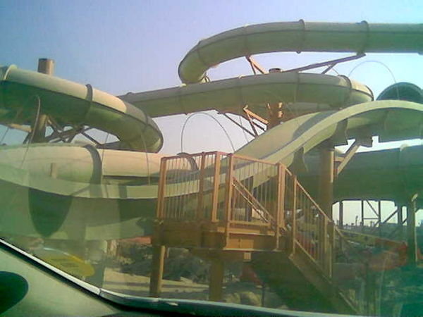 Part of the hydroslides