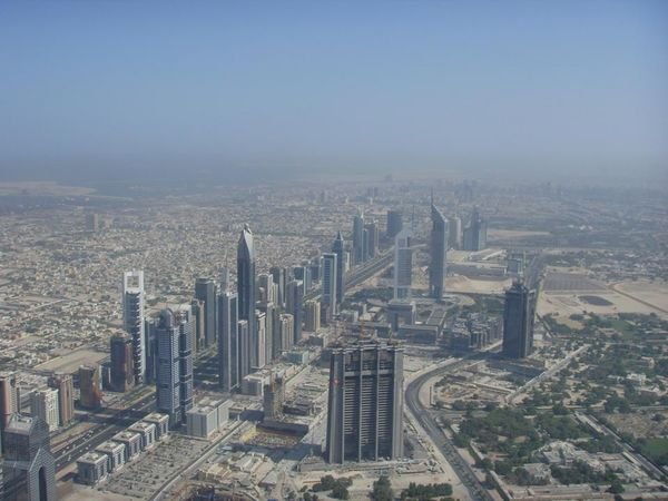 Burj View towards Sheikh Zayed Road