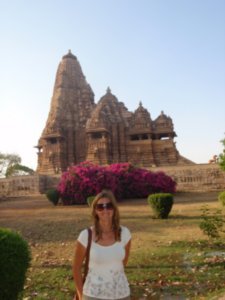 Me in front of Shiva temple