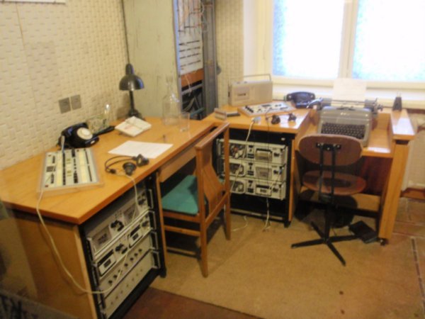 The listening room at the KGB headquarters
