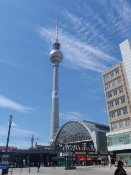 TV Tower and Alexanderplatz
