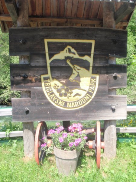 Triglavski National Park Entrance