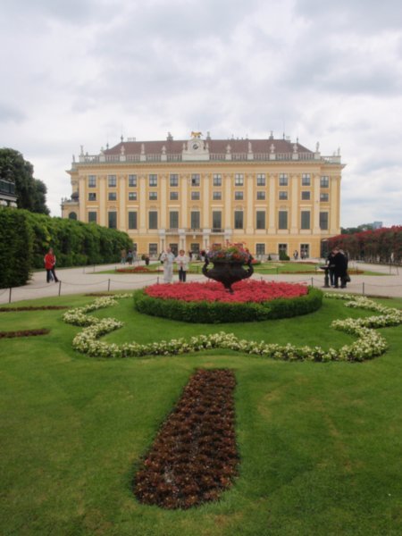 The gardens at Schonnbrunn