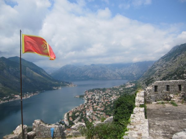 View from Kotor fort