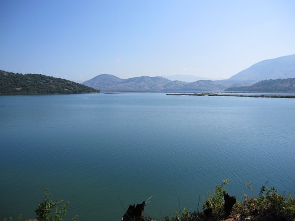 View of the water from Butrint