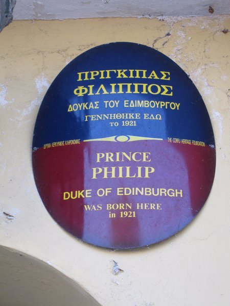 Prince Phillips plaque
