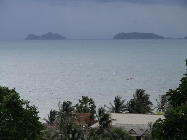View from our bungalow Koh Pha Ngan