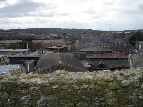 View from Oxford Castle