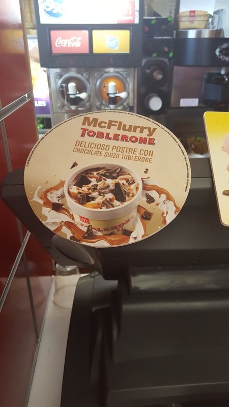 Toblerone McFlurry..what?