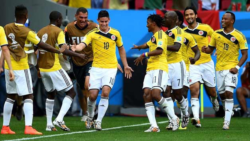 We, Colombians will be watching the world cup, on TV, better luck next time