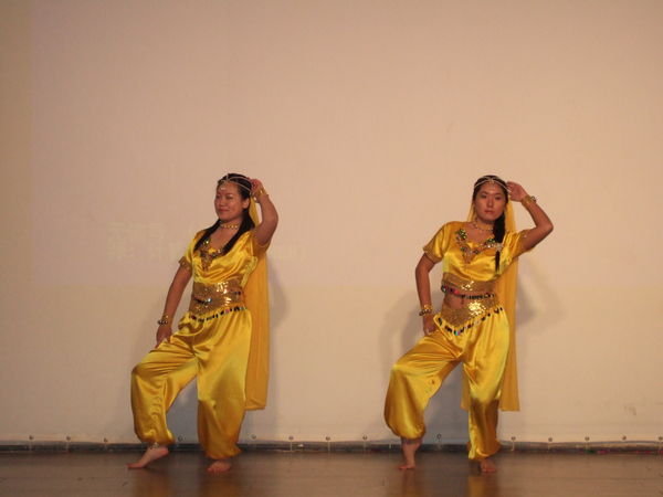 There  was Indian dance too, very professional