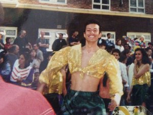 Hehehe, dancing some Colombian  Garavato in London? I was there for sure