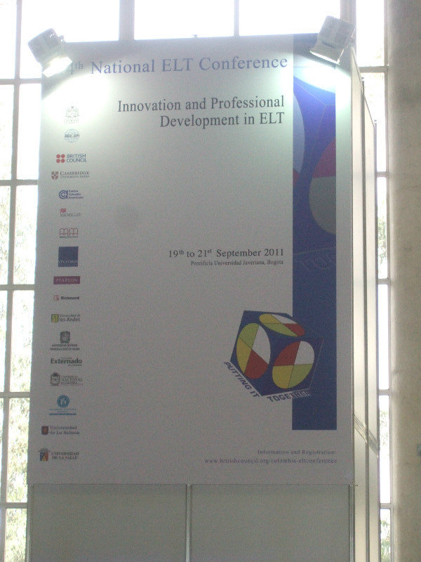 This was the poster of the conference